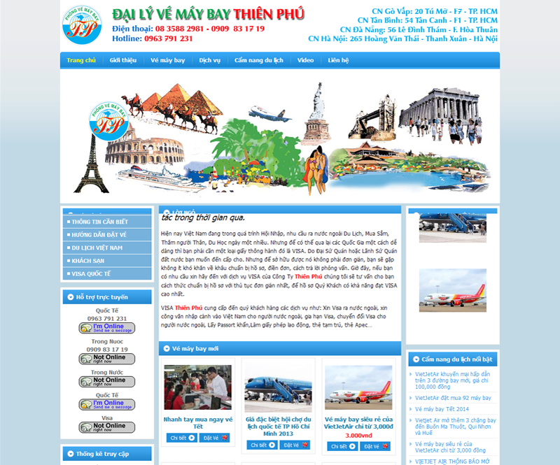 Công ty TNHH ĐT – TM – DV – DL Thiên Phú